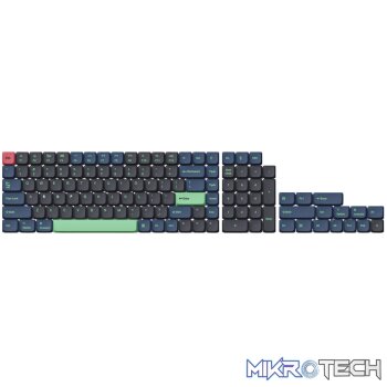 Keychron Low Profile Dye-Sub PBT LSA Full Set Keycap Set – Hacker Edition (133 Keys