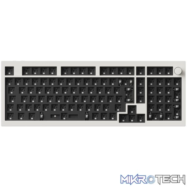 Keychron Q5M-M1 QMK/VIA Wireless Custom Keyboard - Shell White - Image 3
