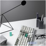 Keychron Q5M-M1 QMK/VIA Wireless Custom Keyboard - Shell White - Image 6