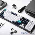 Keychron Q6 Max QMK/VIA Wireless Mechanical Keyboard (Full-Size, Gateron Jupiter Banana) - Image 7