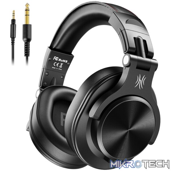 Oneodio Pro A71 Wired Headphones - Black - Image 4