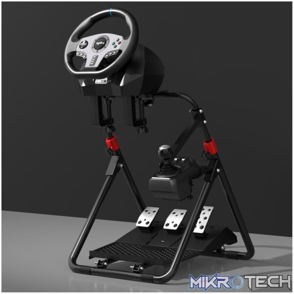 PXN A9 Gaming Steering Wheel Foldable Stand - Image 5