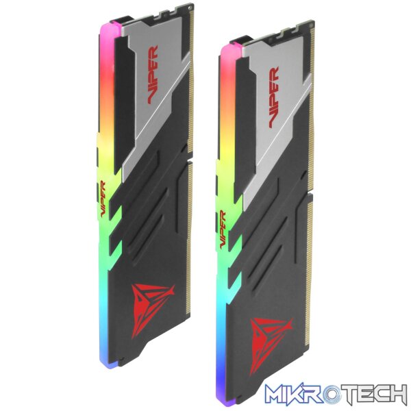 Patriot Viper Venom 64GB Kit (2x32GB) 6000MHz DDR5 Desktop Gaming Memory RGB - Image 4