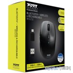 Port Connect 2.4GHz Wireless Bluetooth® Rechargeable Mouse PRO - Image 3