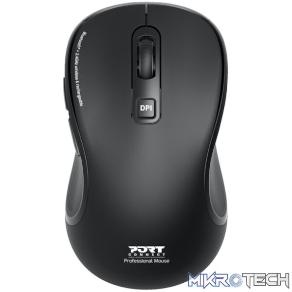 Port Connect Essential Bluetooth Wireless Rechargeable Mouse - Image 2
