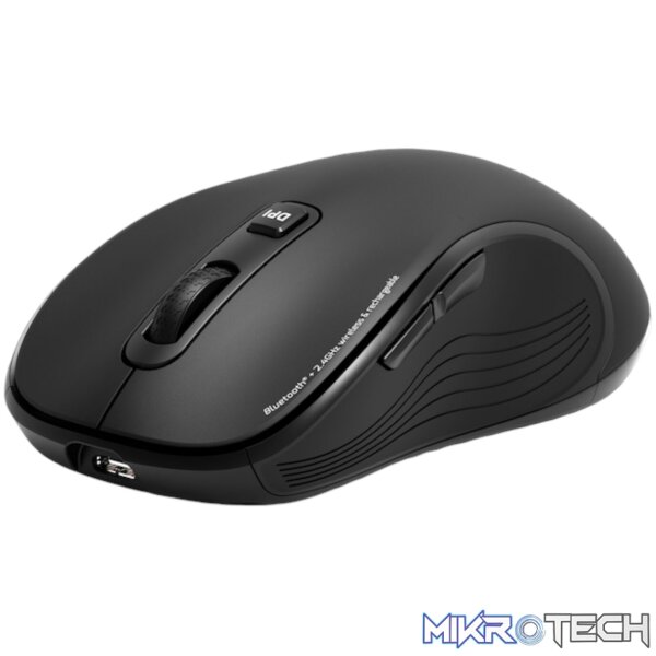 Port Connect Essential Bluetooth Wireless Rechargeable Mouse - Image 5