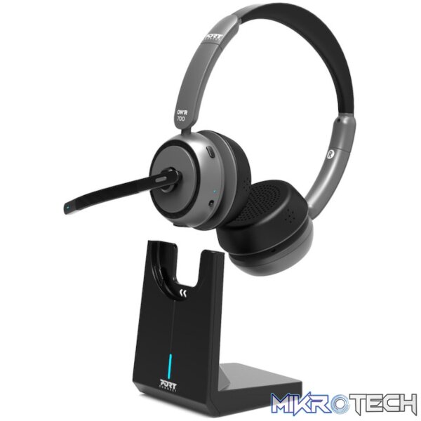 Port Connect ON’R 700 Bluetooth Wireless Headset with Noise Cancellation - Image 3