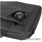 Port Designs SYDNEY Eco 15.6” Laptop Bag - Black - Image 5