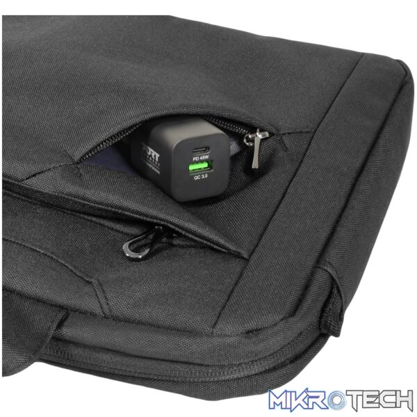 Port Designs SYDNEY Eco 15.6” Laptop Bag - Black - Image 5