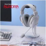 REDRAGON Over-Ear AURORA Gaming Headset - White - Image 2