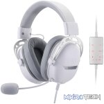 REDRAGON Over-Ear AURORA Gaming Headset - White