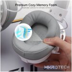 REDRAGON Over-Ear AURORA Gaming Headset - White - Image 6