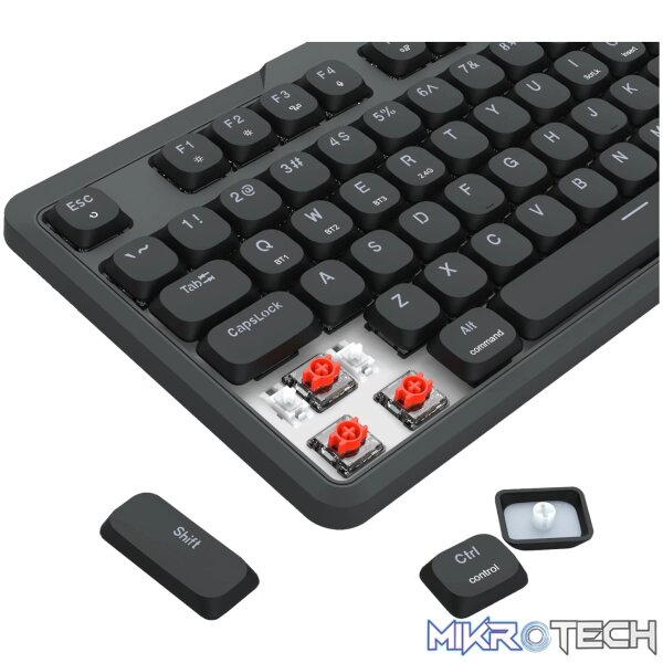 Redragon AETHER K706 PRO Wireless Mechanical Keyboard (75% Layout, Tri-Mode, Gasket Mount, Low-Profile Red Switches) - Image 5