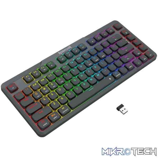 Redragon AETHER K706 PRO Wireless Mechanical Keyboard (75% Layout Redragon AETHER K706 PRO Wireless Mechanical Keyboard (75% Layout