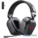Redragon H868 RGB Wireless Gaming Headset - Black