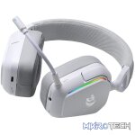 Redragon H868 RGB Wireless Gaming Headset - White - Image 3