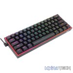 Redragon K617 FIZZ 60% Wired RGB Gaming Keyboard - Black - Image 3