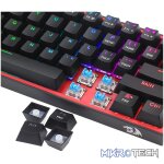 Redragon K617 FIZZ 60% Wired RGB Gaming Keyboard - Black - Image 5