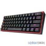 Redragon K617 FIZZ 60% Wired RGB Gaming Keyboard - Black - Image 7
