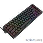 Redragon NOVA K709 65% Wired Gasket RGB Gaming Keyboard - Black - Image 3