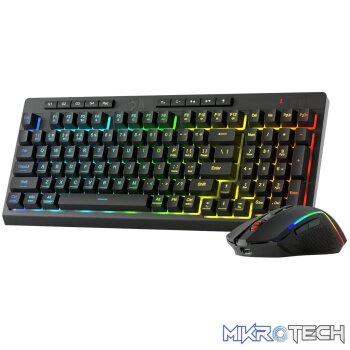 Redragon RYLO PRO S142 Tri-Mode RGB Gaming Keyboard and Mouse Combo