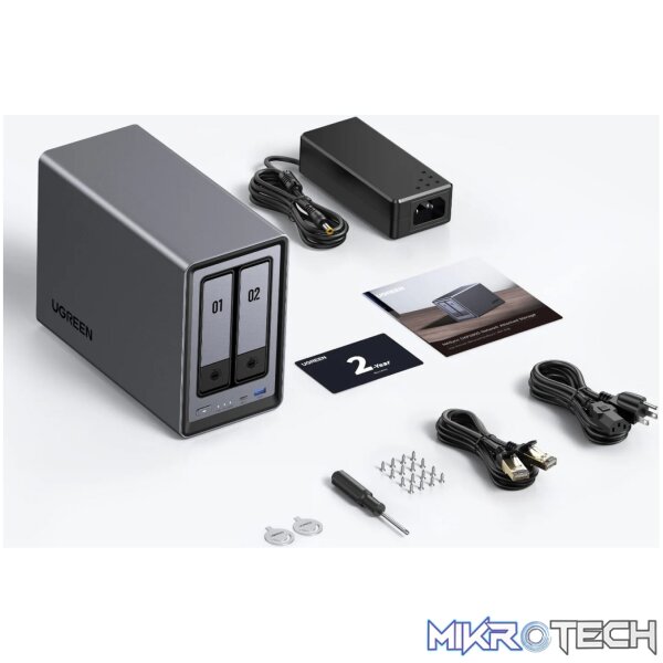 UGREEN NASync DXP2800 2 Bay NAS - Image 4
