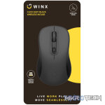 WINX CLICK Easy 1600DPI 2.4GHz Wireless Mouse - Black - Image 3