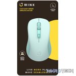 WINX CLICK Easy 1600DPI 2.4GHz Wireless Mouse - Green - Image 3