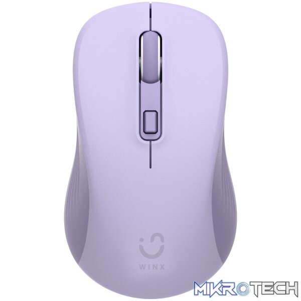 WINX CLICK Easy 1600DPI 2.4GHz Wireless Mouse - Purple - Image 2