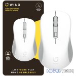 WINX CLICK Easy 1600DPI 2.4GHz Wireless Mouse - White