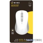 WINX CLICK Easy 1600DPI 2.4GHz Wireless Mouse - White - Image 3