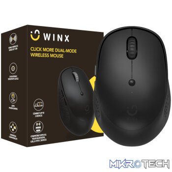 WINX CLICK More Dual-Mode Wireless Mouse - Black