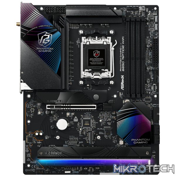 ASROCK B850 RIPTIDE WIFI AM5 ATX 4X DDR5 - Image 2