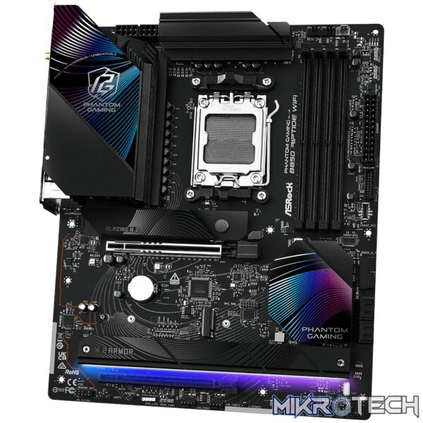 ASROCK B850 RIPTIDE WIFI AM5 ATX 4X DDR5 - Image 5
