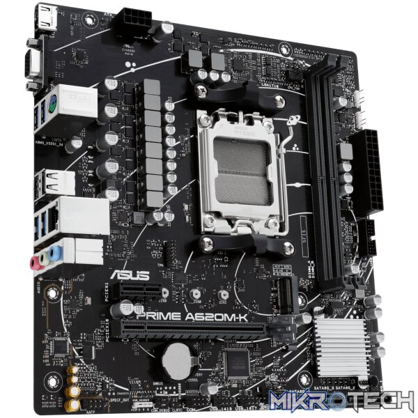ASUS Prime A620M-K AM5 DDR5 M-ATX Motherboard - Image 4