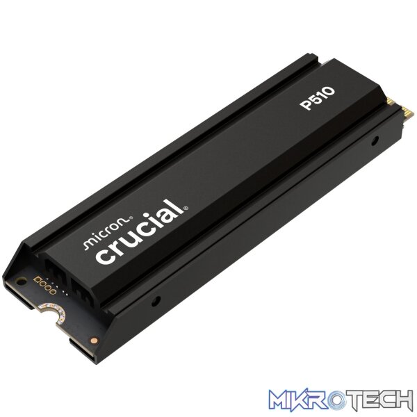 Crucial P510 1TB M.2 Gen5 with Heatsink NVMe 3D NAND SSD - Image 3