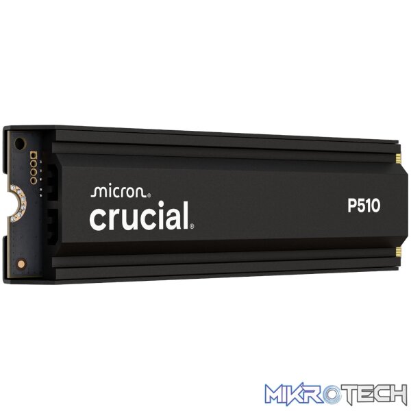 Crucial P510 1TB M.2 Gen5 with Heatsink NVMe 3D NAND SSD - Image 4