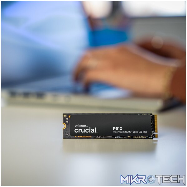 Crucial P510 1TB M.2 Gen5 with Heatsink NVMe 3D NAND SSD - Image 7