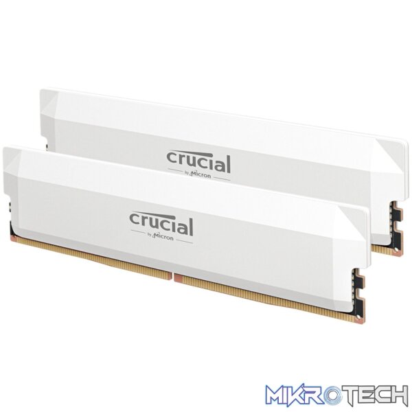 Crucial Pro DDR5 6400MHz 32GB Overclocking Memory Kit - White - Image 3