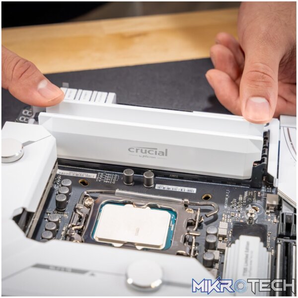 Crucial Pro DDR5 6400MHz 32GB Overclocking Memory Kit - White - Image 4