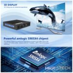 Tanix X4 Android 11 Smart TV Box, Amlogic S905X4 Quad Core, 4GB+32GB, Dual Wifi, BT, 4GB+32GB - Image 6