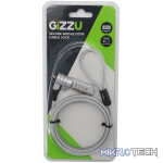 Gizzu Secure Wedge Code Cable Lock 1.8m - Image 2