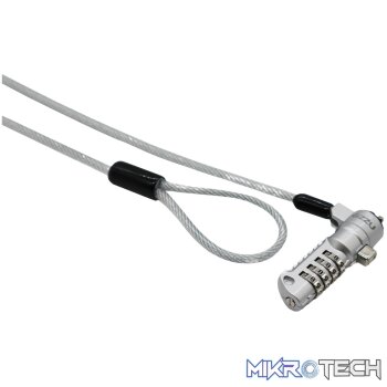 Gizzu Secure Wedge Code Cable Lock 1.8m