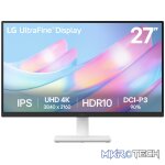 LG UltraFine 27" 4K UHD IPS Monitor - White