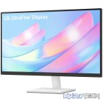 LG UltraFine 27" 4K UHD IPS Monitor - White - Image 3
