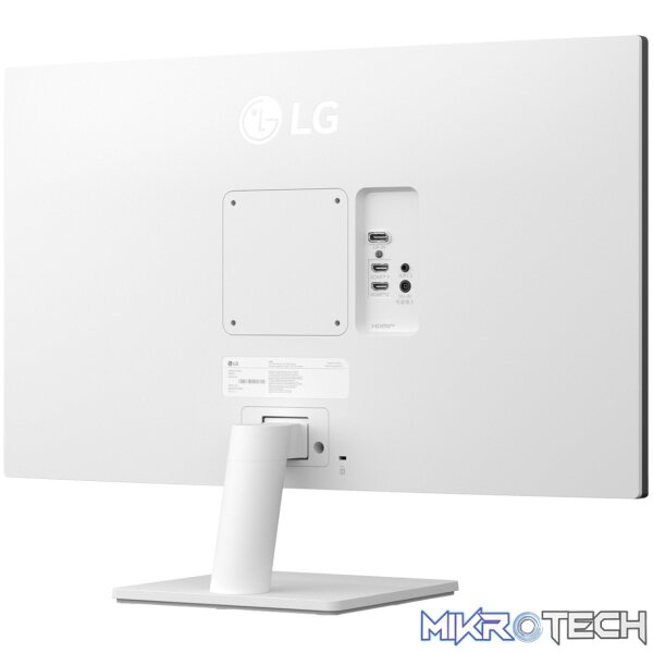 LG UltraFine 27" 4K UHD IPS Monitor - White - Image 5