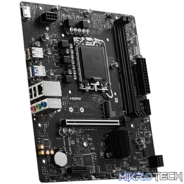 MSI H610M-S PRO LGA1700 M-ATX DDR4 Motherboard - Image 3