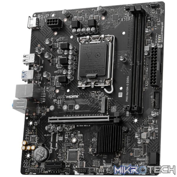 MSI H610M-S PRO LGA1700 M-ATX DDR4 Motherboard - Image 4