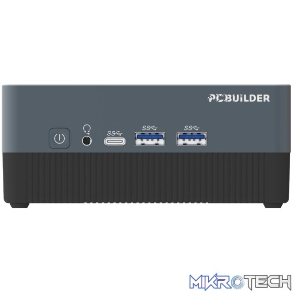 PCBuilder CUBE Intel i3-1315U 16GB DDR4 512GB Windows 11 Pro Mini PC - Image 2
