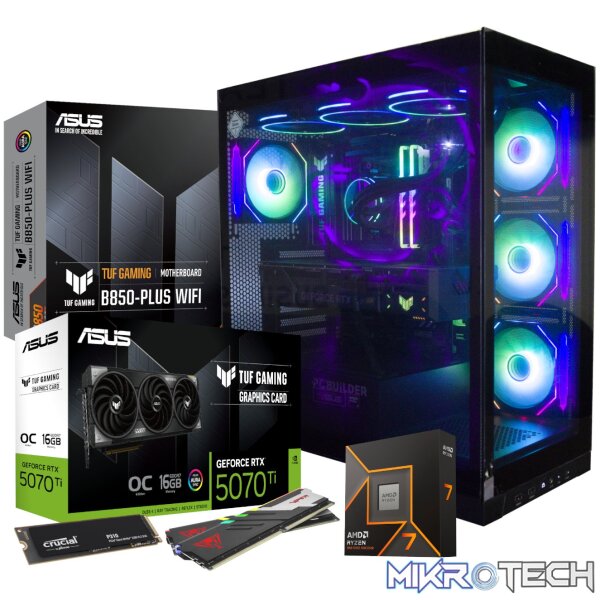 PCBuilder Ryzen 7 9700X VALOUR Windows 11 Gaming PC - Image 2